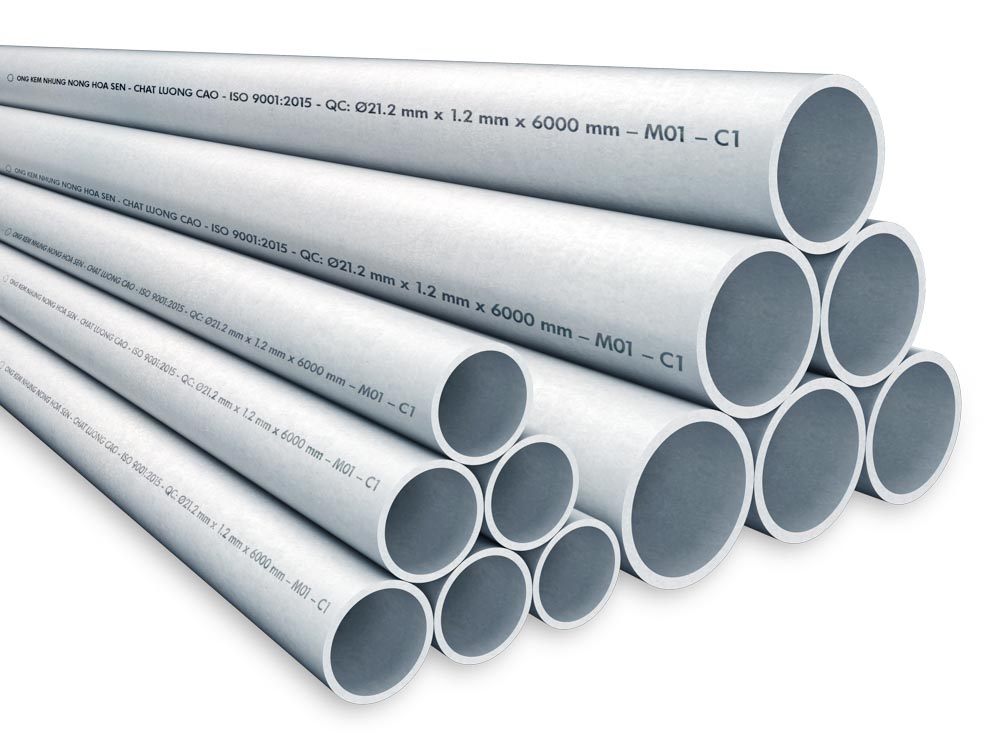 ỐNG THÉP HÀN NHÚNG NÓNG
